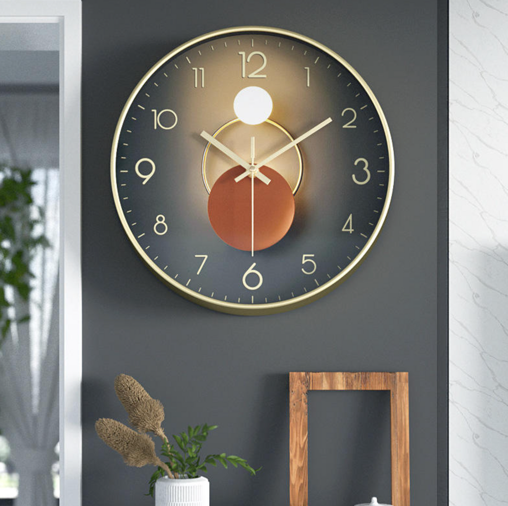 Luxury Modern Wall Clock – Elegant Decorative Timepiece for Stylish Interiors